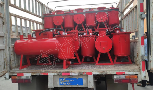 PFZ-L1(5)抽放瓦斯排渣负压自动集流卧式放水器发货山西晋城某煤矿！